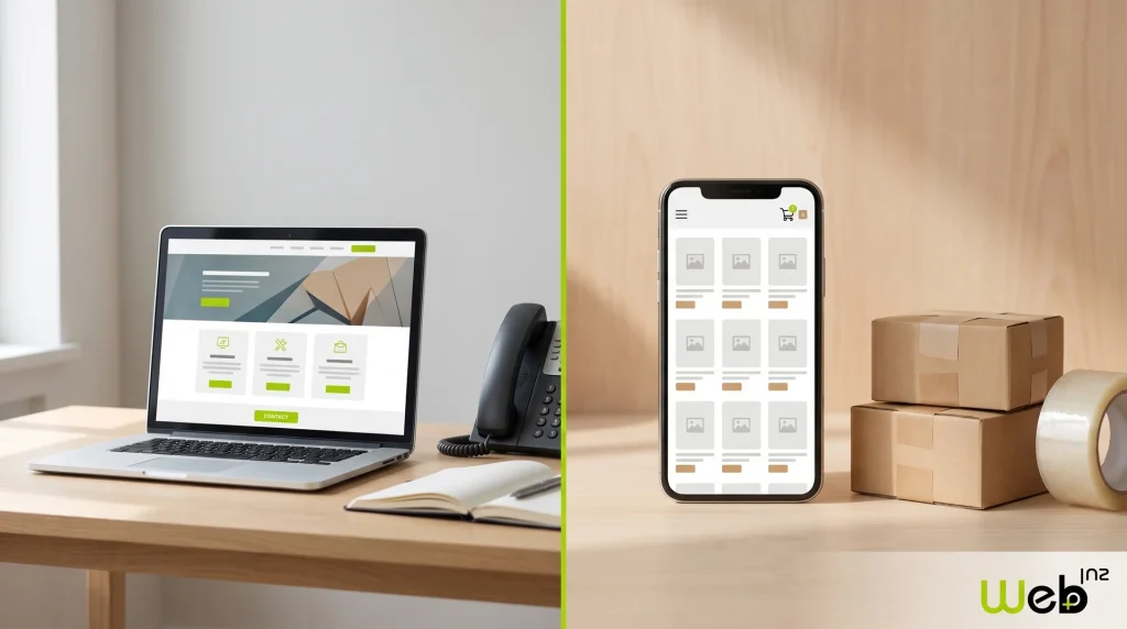 site vitrine ou e-commerce Tunisie